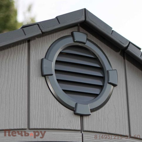 Сарай пластиковый Gardeck WoodLook 8*10 фото 18