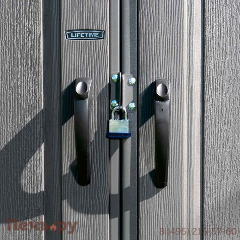 Сарай пластиковый Gardeck WoodLook 8*10 New фото 16