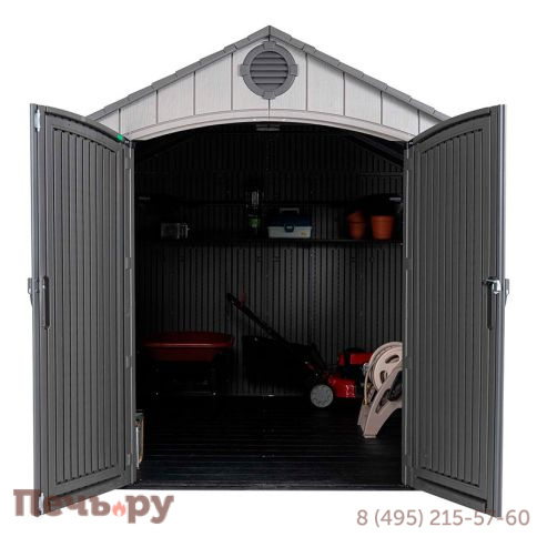 Сарай пластиковый Gardeck WoodLook 8*10 New фото 8