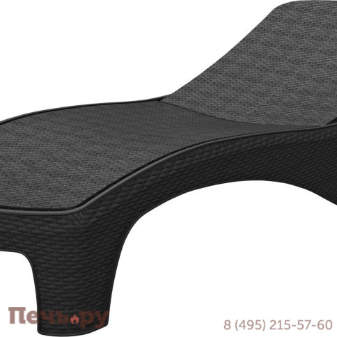 Шезлонг Gardeck Атлантик (Atlantic) графит фото