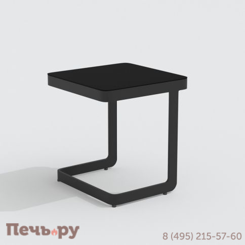 Шезлонг LETTO антрацит - каркас карбон фото 9