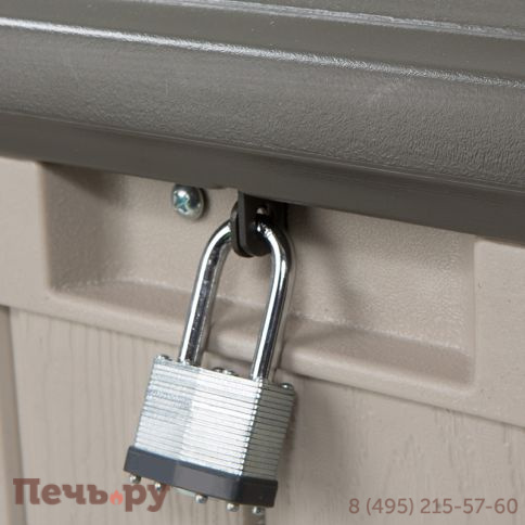 Сундук пластиковый Gardeck Sand and Brown 439 л, бежево-коричневый фото 7