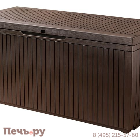 Сундук Keter Спрингвуд (SPRINGWOOD STORAGE BOX) 305л, коричневый фото