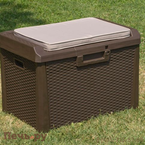 Сундук Gardeck Santorini Compact 120л, коричневый фото 3