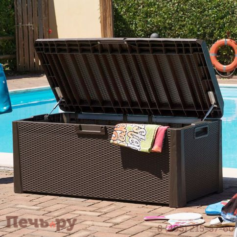 Сундук Gardeck Santorini plus 560л Коричневый фото 17