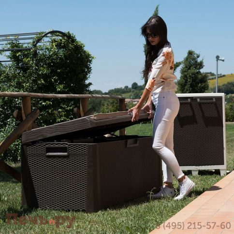 Сундук Gardeck Santorini plus 560л Коричневый фото 20