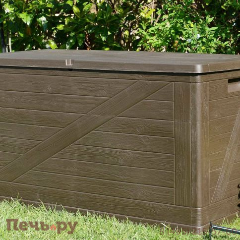 Сундук Gardeck WoodLine, 420 л Коричневый фото 2
