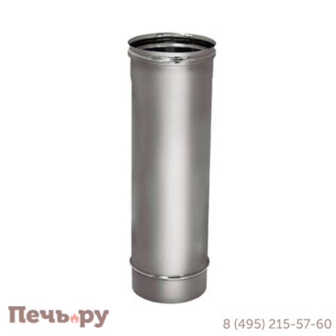 Труба VHR THR 1м Вулкан (AISI 321, 0.5мм) фото