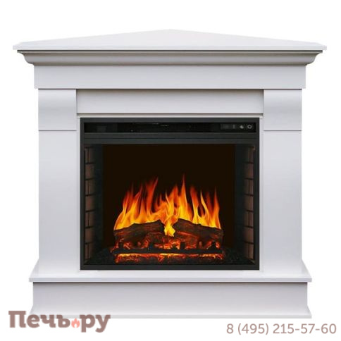 Угловой портал Royal Flame Monaco (разборный) Бьянко под очаг Vision 23 EF LED 3D FX/ Vision 23 EF LED FX/ Emerald 23 фото 4