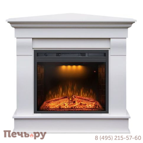 Угловой портал Royal Flame Monaco (разборный) Бьянко под очаг Vision 23 EF LED 3D FX/ Vision 23 EF LED FX/ Emerald 23 фото 5