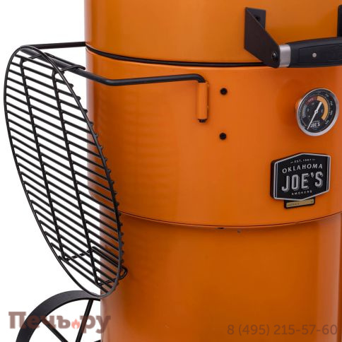 Угольный гриль коптильня Oklahoma Joe's Drum Bronco Limited Edition фото 6