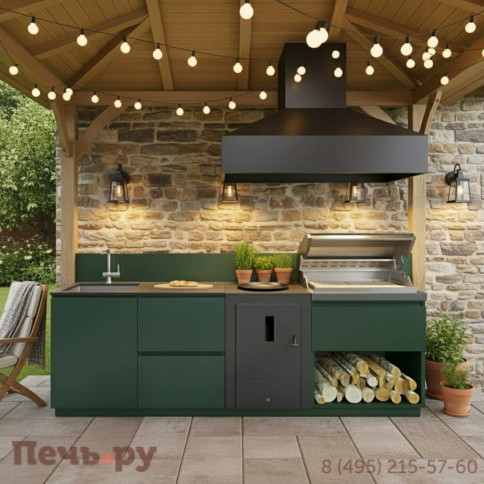 Уличная гриль кухня Астов №1 фото 5