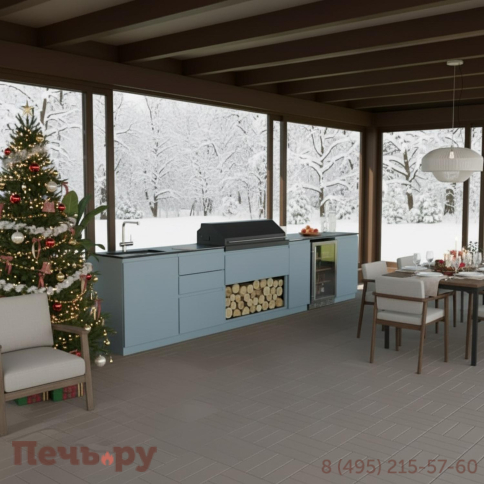 Уличная гриль кухня Астов №7 фото 3