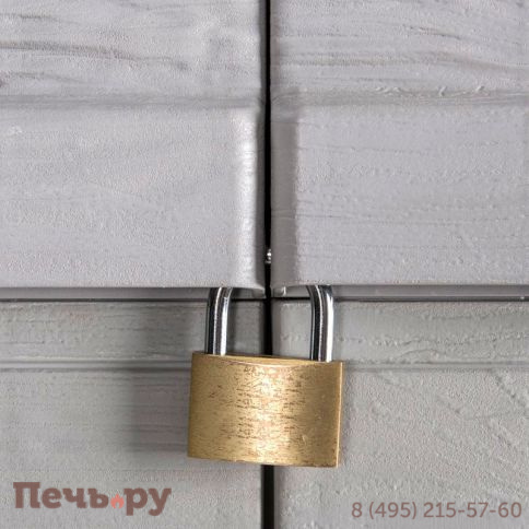 Уличный шкаф Gardeck 2х дверный глубокий Woodys XL (3 полки), светло-серый фото 8