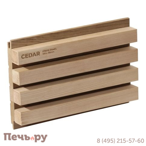 Вагонка SAWO кедр 36х149х2110мм, (упак 3 шт.), СП02-404-2403 фото