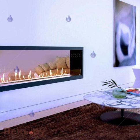 Встраиваемый биокамин SappFire торцевой сквозной 2000 фото 3