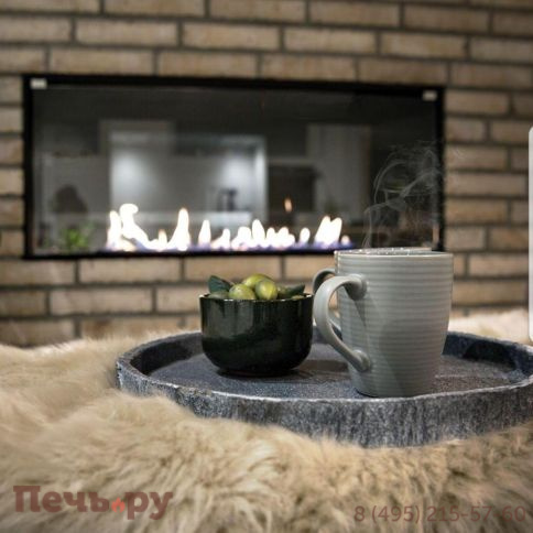 Встраиваемый биокамин SappFire торцевой сквозной 2000 фото 8