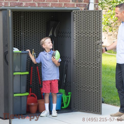 Ящик-шкаф Gardeck WoodLook, 1500 л, коричневый фото 11