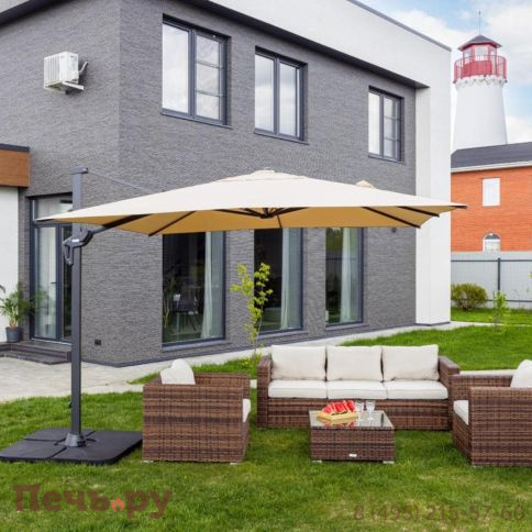 Зонт Royal Family Sky квадратный в комплекте с утяжелителями фото 8