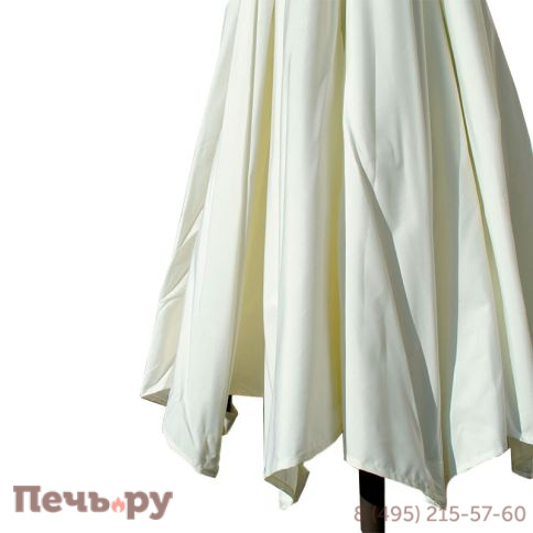 Зонт Верона с наклоном, жемчужный d2.7 фото 2