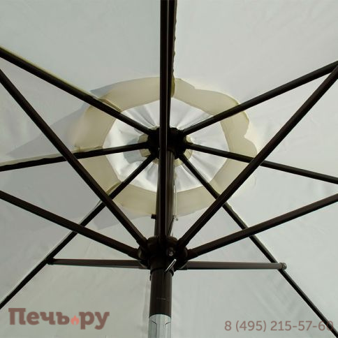 Зонт Верона с наклоном, жемчужный d2.7 фото 4