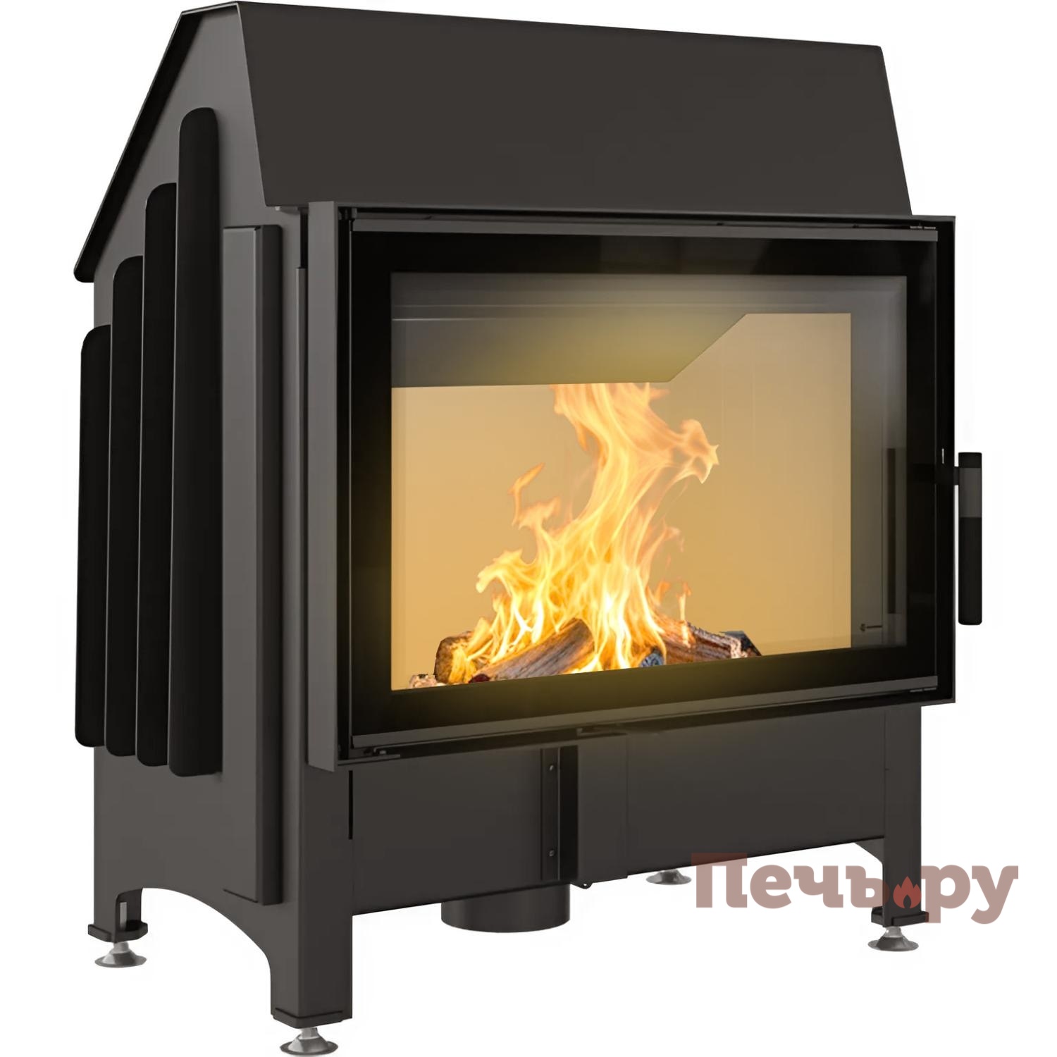 Каминная топка Kratki Zibi/Deco видео