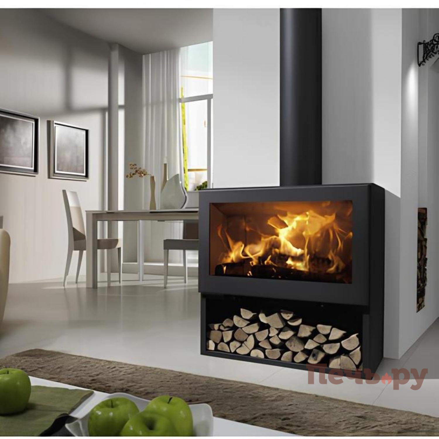 Печь камин Panadero Fenix видео