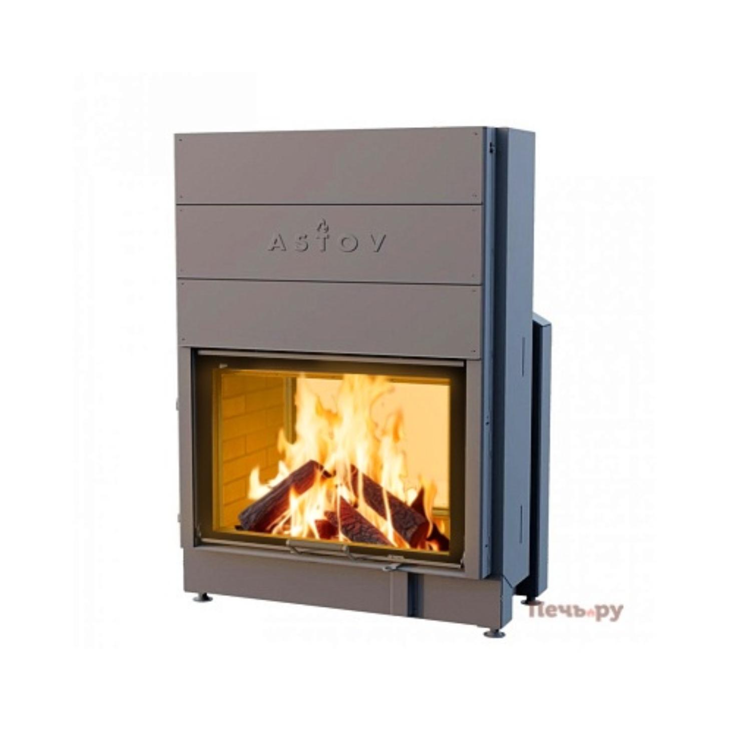 Каминная топка Астов ПТ 8057 видео