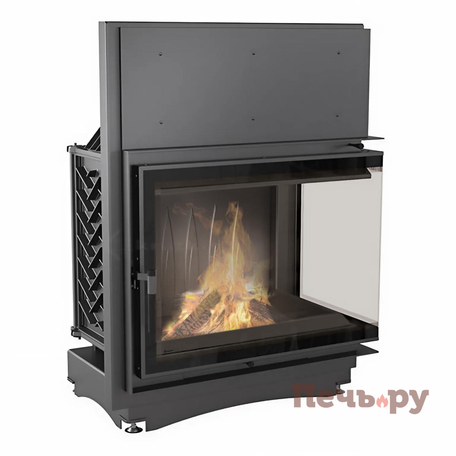 Каминная топка Kratki Amelia/P/BS/Deco видео