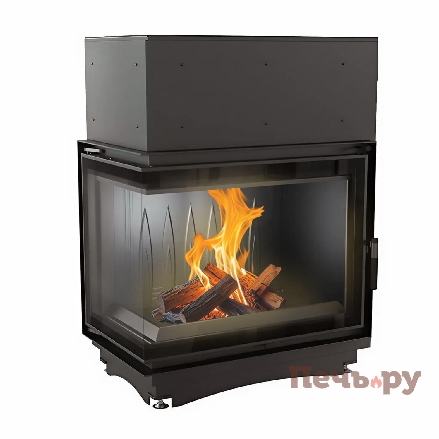 Каминная топка Kratki Amelia/L/BS/Deco видео