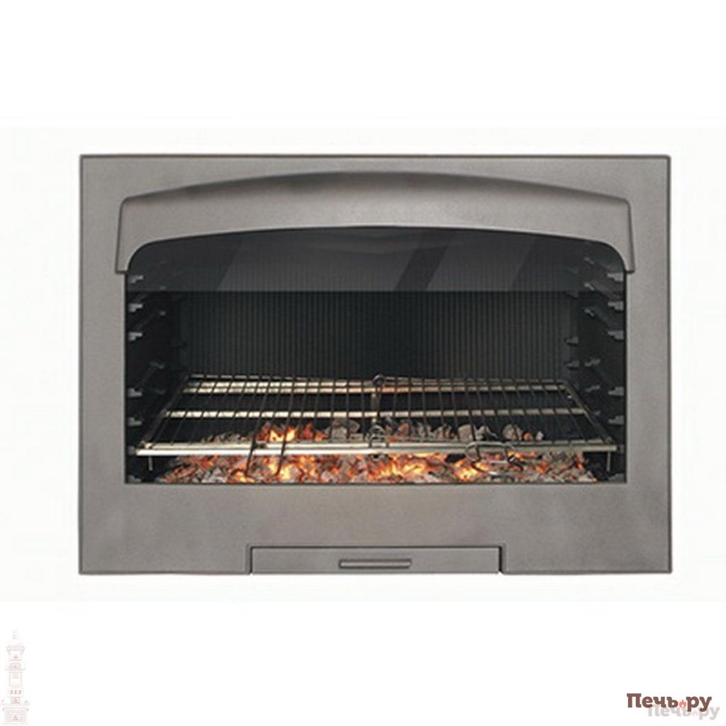 Чугунная топка Hergom Asador H04/100 открытая