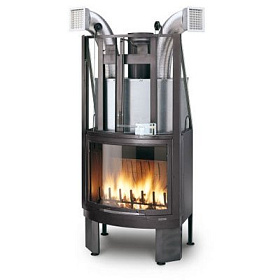 Каминная топка Palazzetti Ecomonoblocco 66 V08 round изображение Каминная топка Palazzetti Ecomonoblocco 66 V08 round фото
